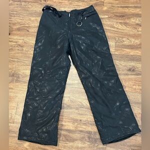 Black Shiny NIL THERMORE insulated pants, prefect for the winter months to come